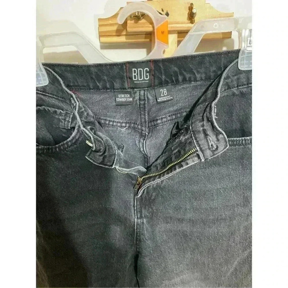 BDG Urban Outfitters Cowboy Stretch Jeans Black Women’s Size 28/6 - Picture 3 of 9